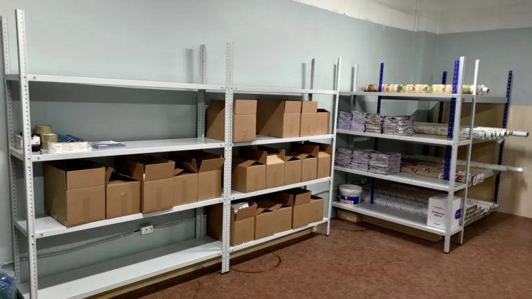 Стеллаж металлический Титан МС-500 2000х1500х400 4 полки купить в Белгороде