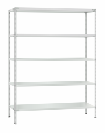 Стеллаж металлический Титан МС-500 2400х1500х500 5 полок Стеллаж металлический Титан МС-500 2400х1500х500 5 полок