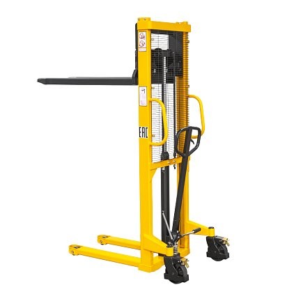 Ручной гидравлический штабелер SDJ 1016 (1000 кг; 1,6 м; фиксированные вилы) SMARTLIFT (SMART) купить в Белгороде