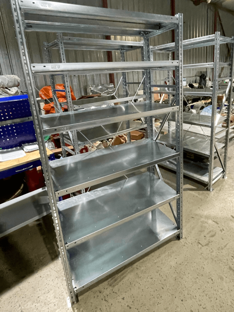 Стеллаж MS U 2500x1000x1000 3 полки (400 кг, металл) купить в Белгороде