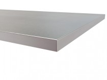 Столешница из фанеры 30 мм + чехол из нержавеющей стали 1 мм (ширина 1500 мм) Столешница из фанеры 30 мм + чехол из нержавеющей стали 1 мм (ширина 1500 мм)
