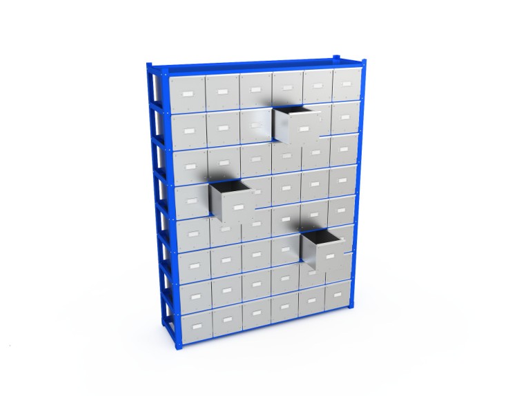 Система хранения с выдвижными ящиками BOXES M 2000.1500.400.B48 купить в Белгороде