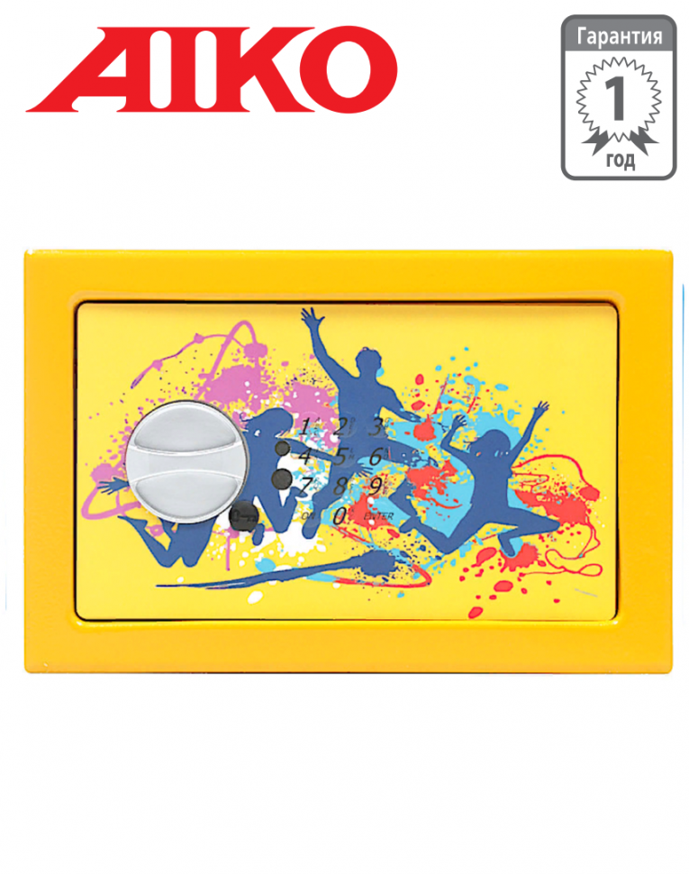 Детский металлический сейф Aiko T-170 EL Dance купить в Белгороде Детский металлический сейф Aiko T-170 EL Dance купить в Белгороде