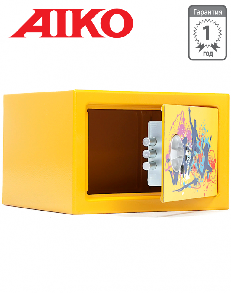 Детский металлический сейф Aiko T-170 EL Dance купить в Белгороде Детский металлический сейф Aiko T-170 EL Dance купить в Белгороде