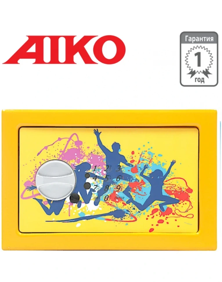 Детский металлический сейф Aiko T-170 EL Dance, дополнительный вид