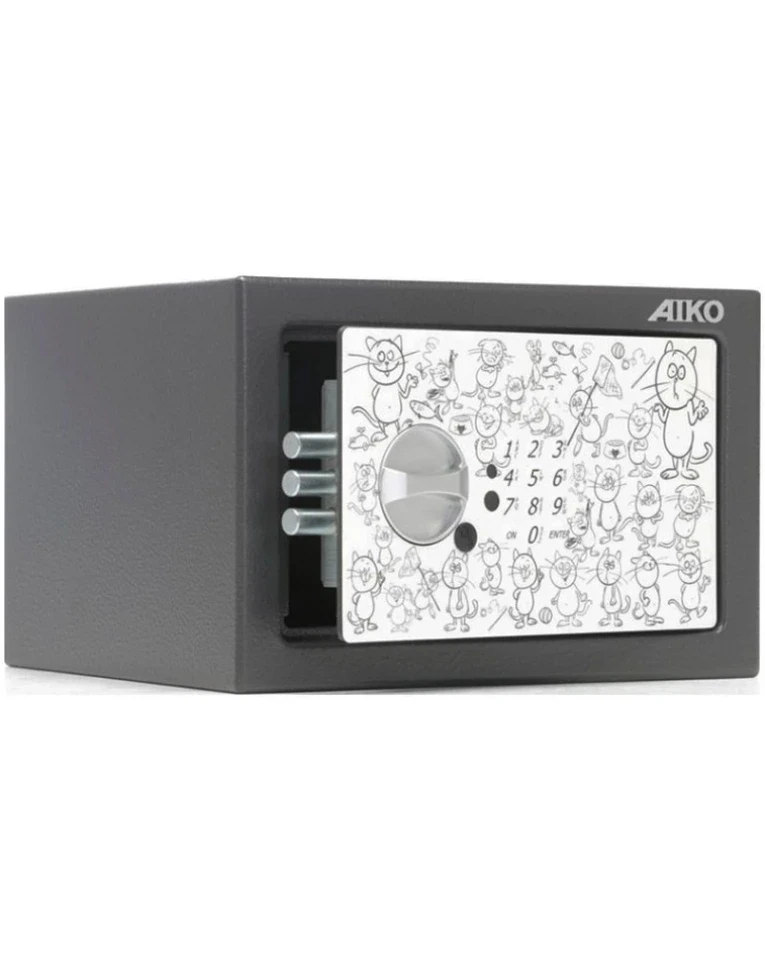 Детский сейф Aiko T-170 EL Paint, вид спереди