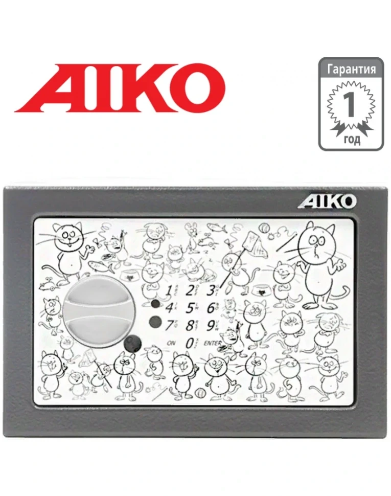 Детский сейф Aiko T-170 EL Paint, дополнительный вид