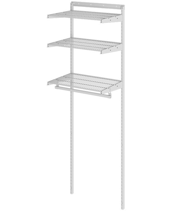 Гардеробная система Практик Home Basic G60 белая купить в Белгороде Гардеробная система Практик Home Basic G60 белая купить в Белгороде