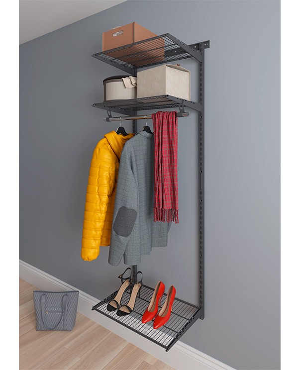 Гардеробная система Практик Home Basic G60 графит купить в Белгороде