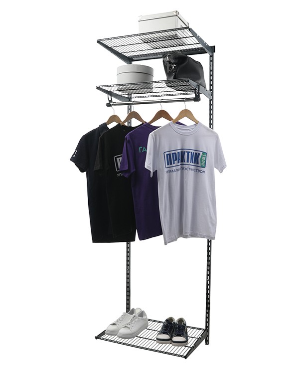 Гардеробная система Практик Home Basic G60 графит купить в Белгороде