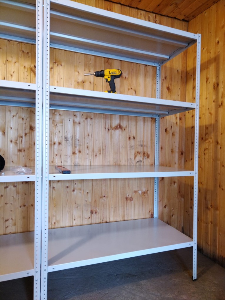 Стеллаж металлический 1800х1000х600 4 полки Стеллаж металлический 1800х1000х600 4 полки