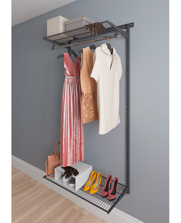 Гардеробная система Практик Home Basic G90 графит купить в Белгороде