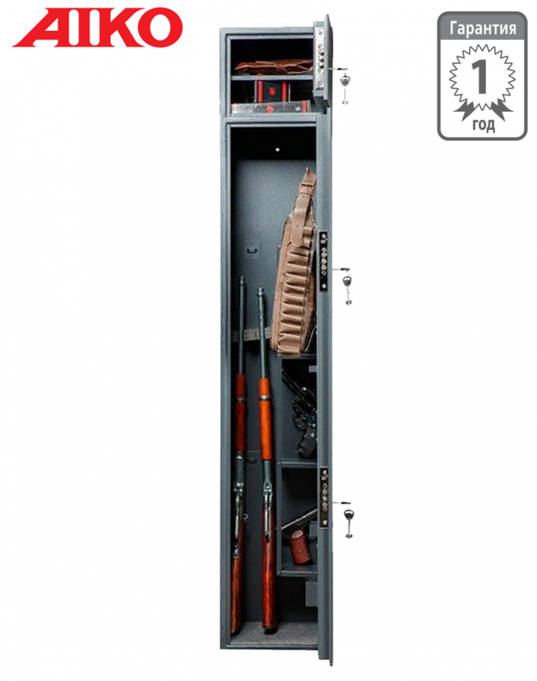 Оружейный сейф Aiko Беркут 165/2 купить в Белгороде Оружейный сейф Aiko Беркут 165/2 купить в Белгороде