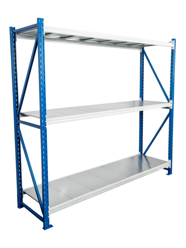 Стеллаж стационарный БиКом СТ-4 250x120x60 3 полки купить в Белгороде