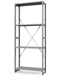 Стеллаж ТСУ 1800x1000x300 4 полки (150 кг, перф)