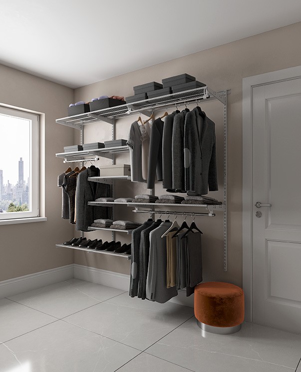 Гардеробная система Практик Home Max G210 графит купить в Белгороде