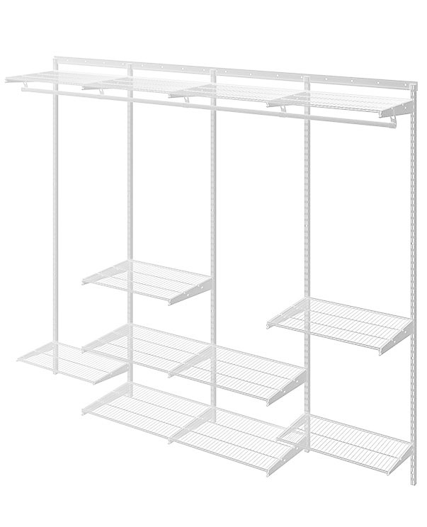 Гардеробная система Практик Home Max G240 белая купить в Белгороде