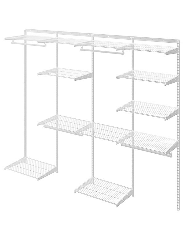 Гардеробная система Практик Home Max G240 белая купить в Белгороде