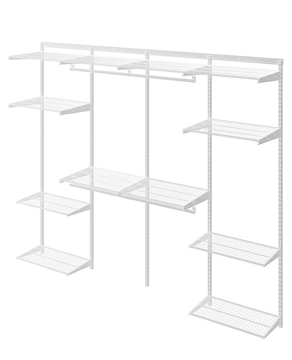 Гардеробная система Практик Home Max G240 белая купить в Белгороде