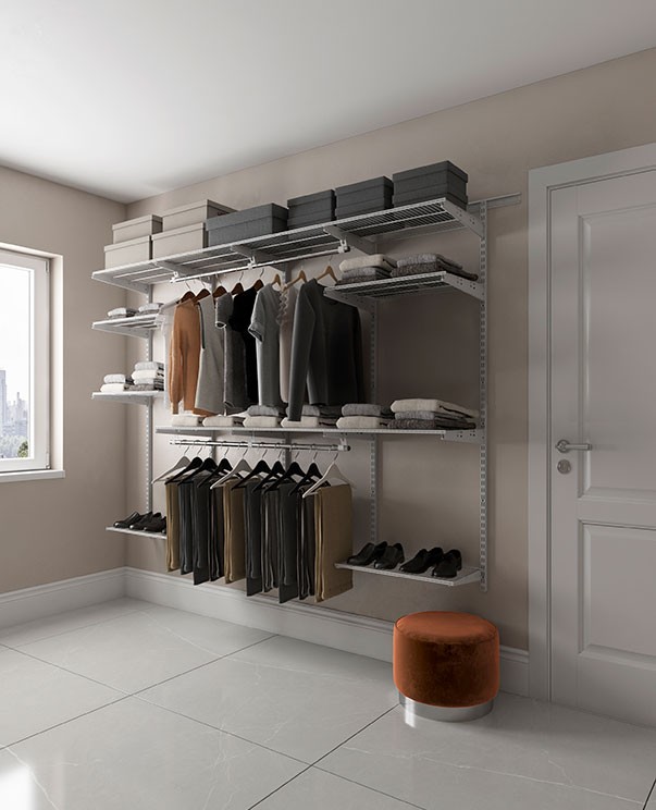 Гардеробная система Практик Home Max G240 белая купить в Белгороде