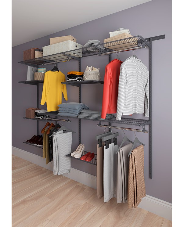 Гардеробная система Практик Home Max G240 графит купить в Белгороде Гардеробная система Практик Home Max G240 графит купить в Белгороде