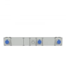 Шина для электропроводки 1200 мм (230V x 3 / AIR)