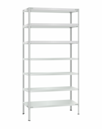 Стеллаж металлический Титан МС-500 2400х1000х400 7 полок Стеллаж металлический Титан МС-500 2400х1000х400 7 полок