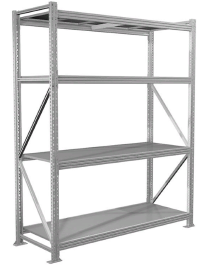 Стеллаж MS Profi 3000х900х800 4 полки Стеллаж MS Profi 3000х900х800 4 полки