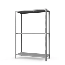 Стеллаж ТС Лайт с перф. полками 2500х700х400 3 полки Стеллаж ТС Лайт с перф. полками 2500х700х400 3 полки