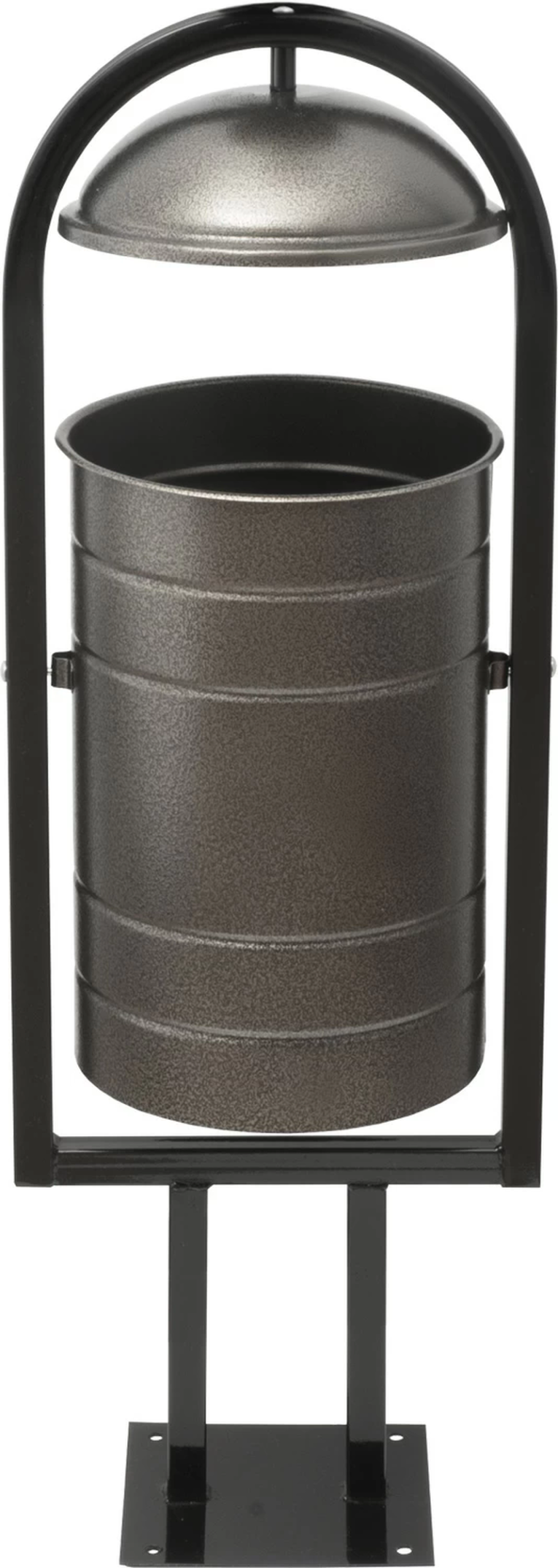 Урна уличная 330х280х980 серебряная купить в Белгороде