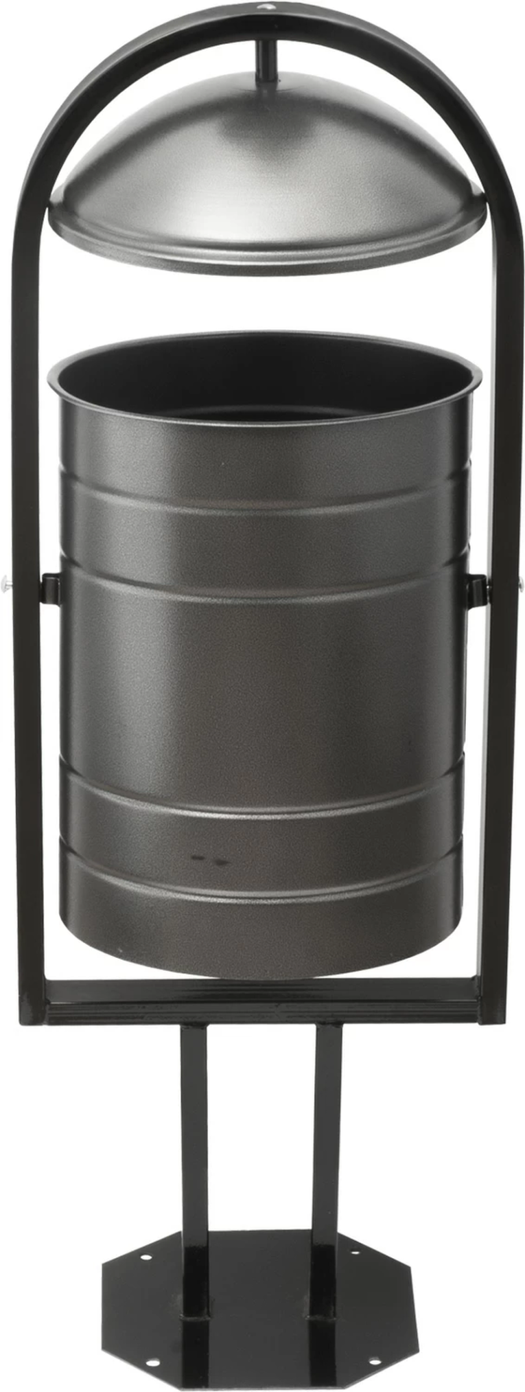 Урна уличная 370х300х1000 серебряная купить в Белгороде