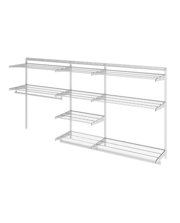 Гардеробная система Практик Home Optima G240 белая купить в Белгороде