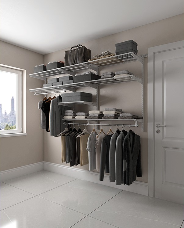 Гардеробная система Практик Home Optima G240 белая купить в Белгороде