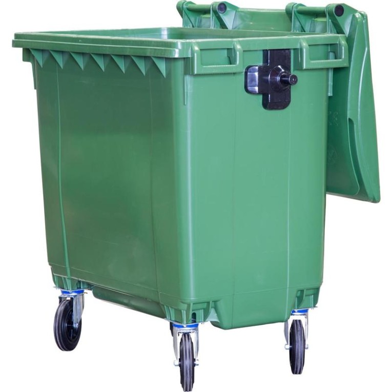 Мусорный контейнер 770л. зелёный купить в Белгороде