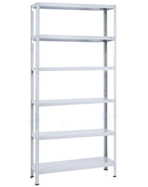 Стеллаж металлический Титан МС-500 2000х1500х600 6 полок Стеллаж металлический Титан МС-500 2000х1500х600 6 полок