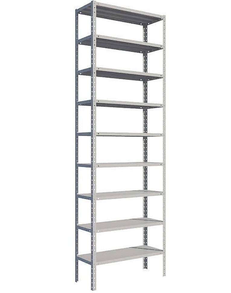 Стеллаж MS Strong 2750х1500х300 9 полок купить в Белгороде