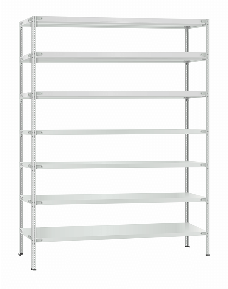 Стеллаж металлический Титан МС-900 2500x1000x600 7 полок купить в Белгороде