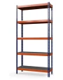 Стеллаж Профи-Т 2000x1845x450 5 полок (металл, 300 кг на ярус)