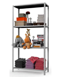 Стеллаж MS Strong 2200х700х400 4 полки Стеллаж MS Strong 2200х700х400 4 полки