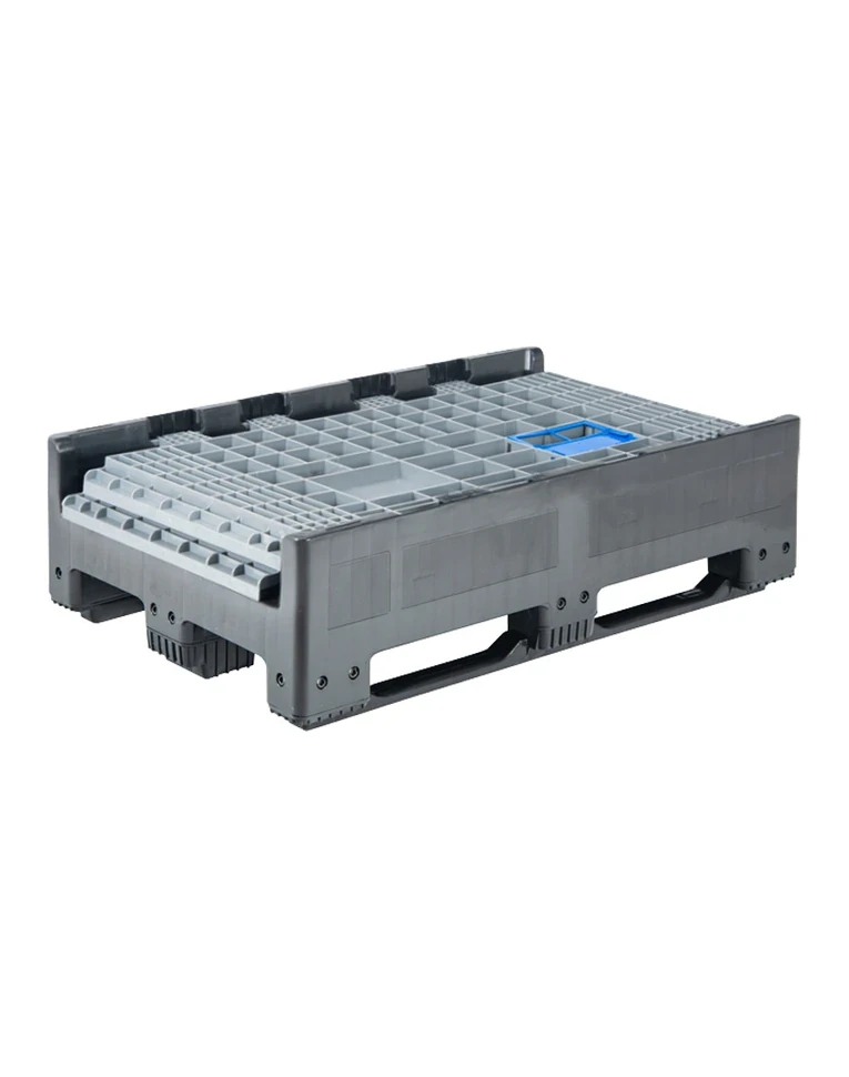 DPF-Box 1208S 1200x800x950 мм сплошной разборный серый на 3-х полозьях с 2-мя откид. дверцами DPF-Box 1208S 1200x800x950 мм сплошной разборный серый на 3-х полозьях с 2-мя откид. дверцами