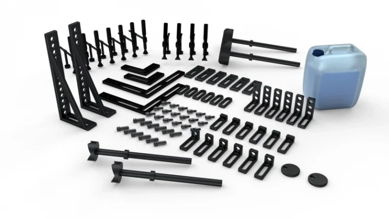 Набор оснастки для сварочного стола №3: Стандартный (84 предмета) купить в Белгороде Набор оснастки для сварочного стола №3: Стандартный (84 предмета) купить в Белгороде