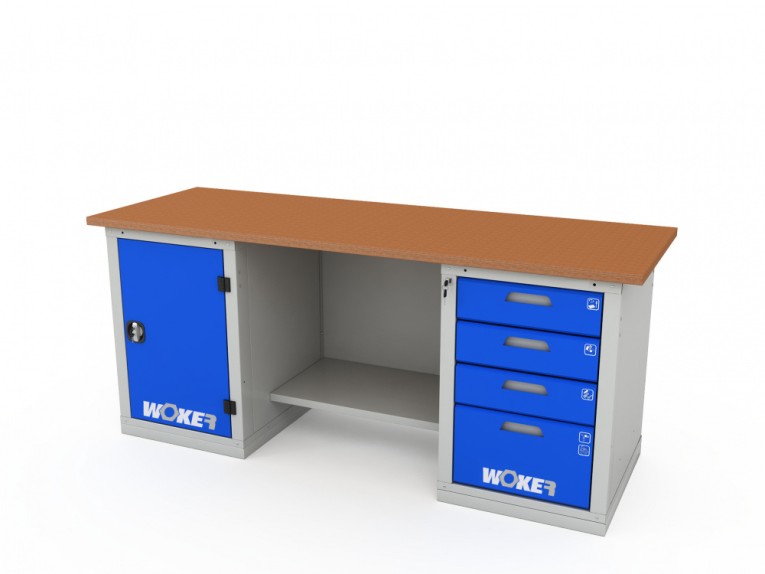 Верстак двухтумбовый WOKER PRO 2104.2000 купить в Белгороде
