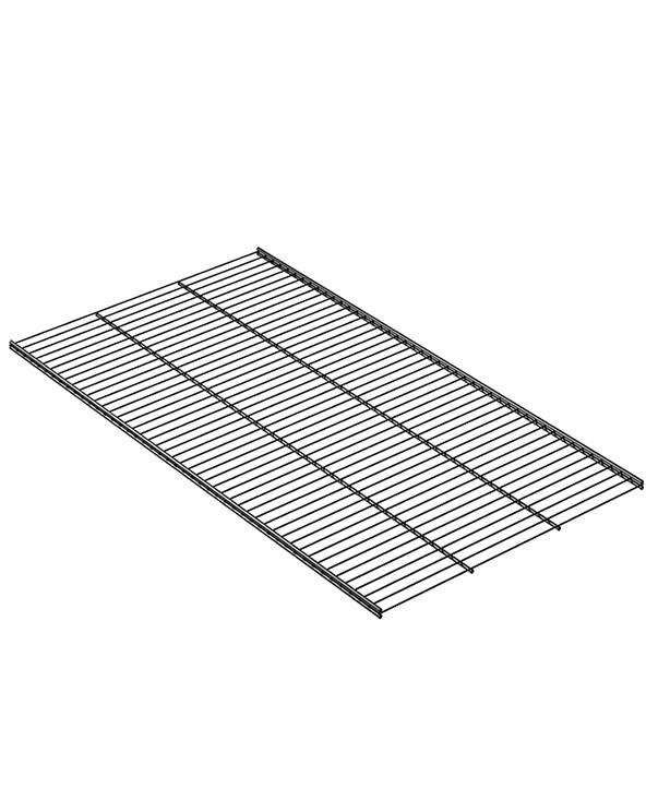 Полка сетчатая GSh 90х50 графит купить в Белгороде