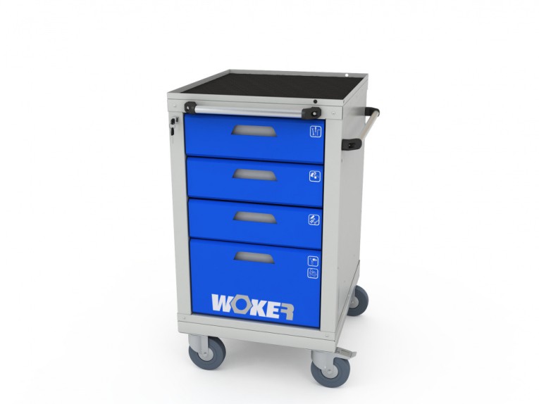 Тумба для инструментов мобильная WOKER PRO 04 M купить в Белгороде