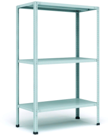 Стеллаж металлический Титан МС-750 2400x1000x800 3 полки Стеллаж металлический Титан МС-750 2400x1000x800 3 полки