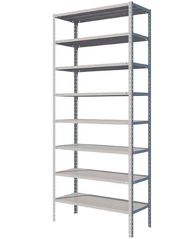 Стеллаж MS Standart 1850х700х300 8 полок купить в Белгороде