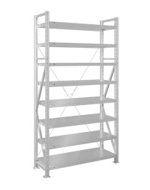 Стеллаж MS U 2000x1200x500 8 полок (400 кг, металл) Стеллаж MS U 2000x1200x500 8 полок (400 кг, металл)