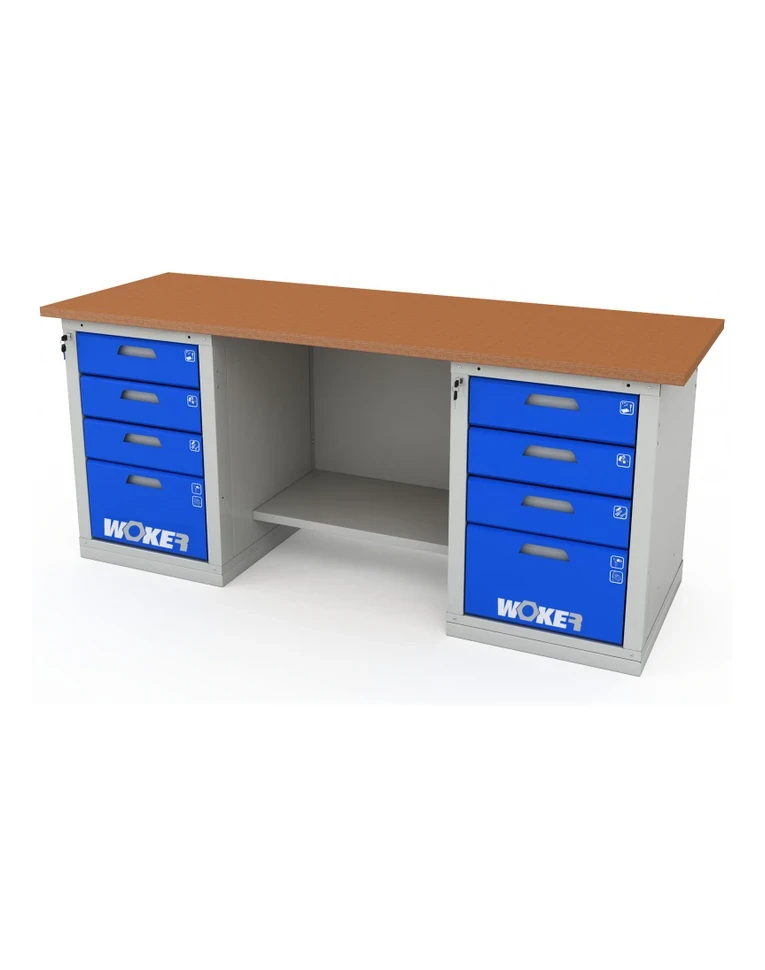 Верстак двухтумбовый WOKER PRO 2404.2000 купить в Белгороде Верстак двухтумбовый WOKER PRO 2404.2000 купить в Белгороде