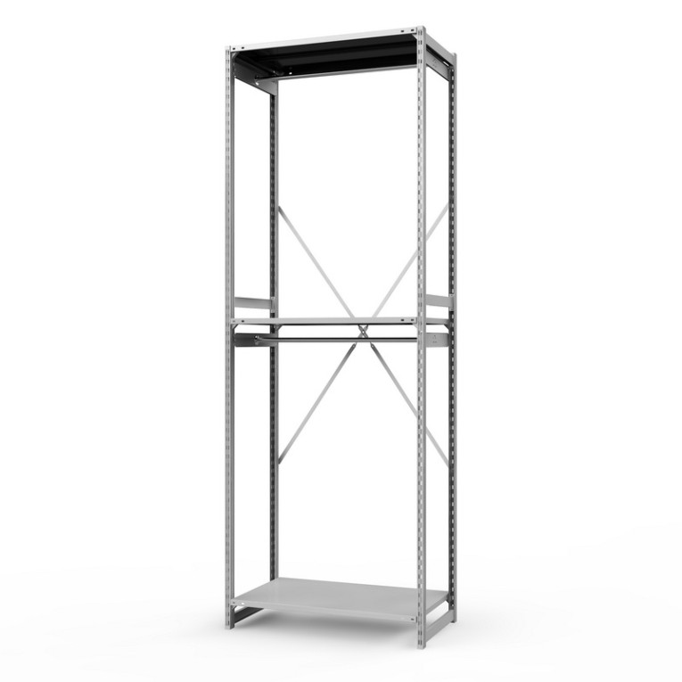 Стеллаж металлический ТСУ Универсал, 3000х1060х600 мм.Штанги: 2шт. Полки: металл усил. 3 шт. купить в Белгороде Стеллаж металлический ТСУ Универсал, 3000х1060х600 мм.Штанги: 2шт. Полки: металл усил. 3 шт. купить в Белгороде