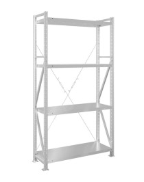 Стеллаж MS U 2000x1000x300 4 полки (200 кг, металл) Стеллаж MS U 2000x1000x300 4 полки (200 кг, металл)